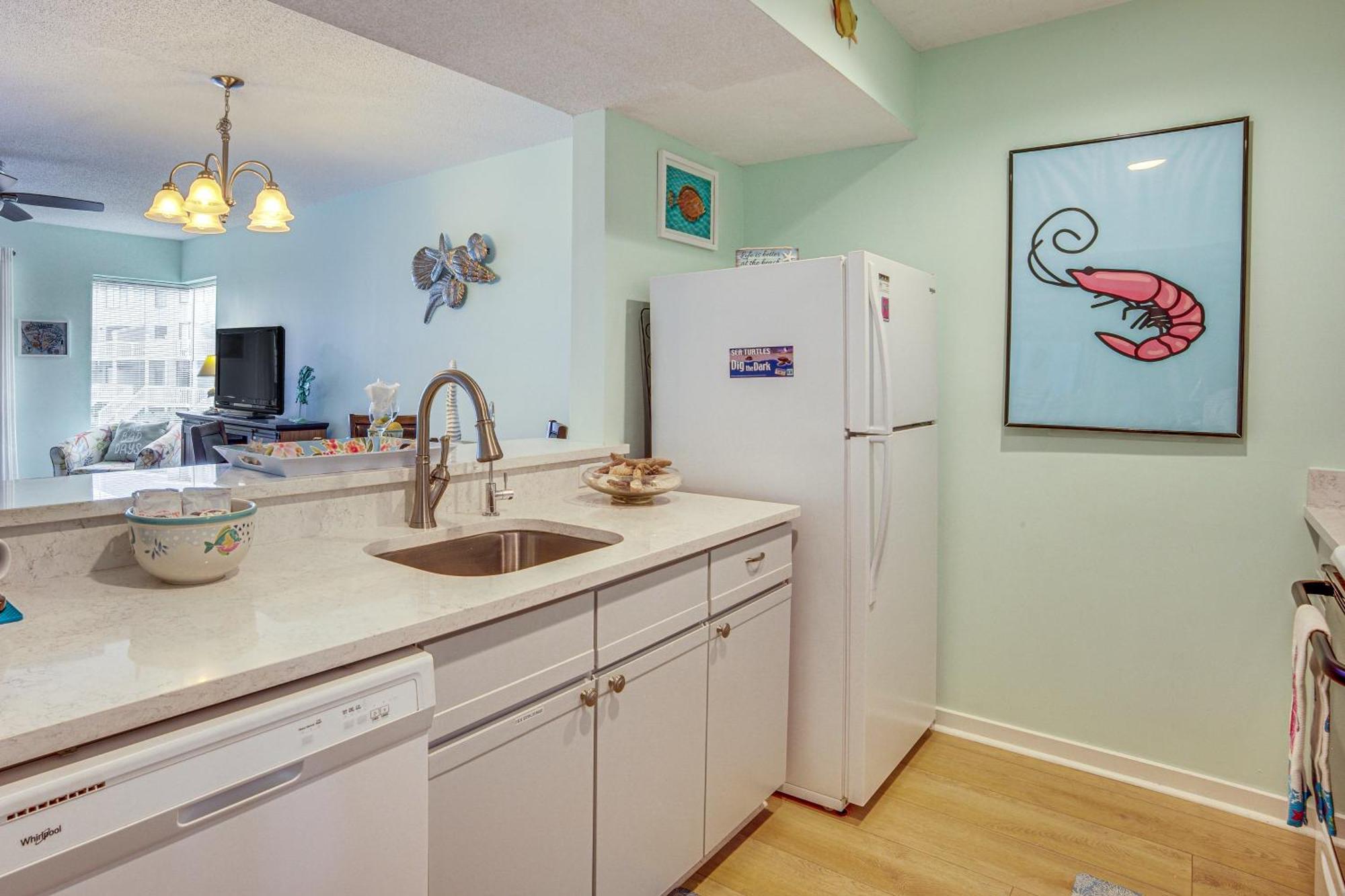 Ocean-View Saint Helena Island Condo - Pool Access Oceanmarsh Subdivision Dış mekan fotoğraf