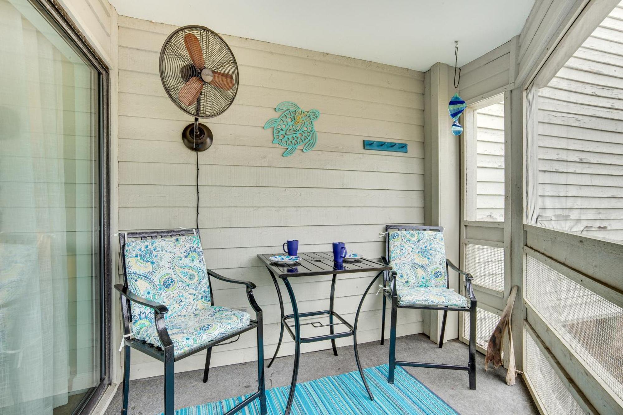 Ocean-View Saint Helena Island Condo - Pool Access Oceanmarsh Subdivision Dış mekan fotoğraf